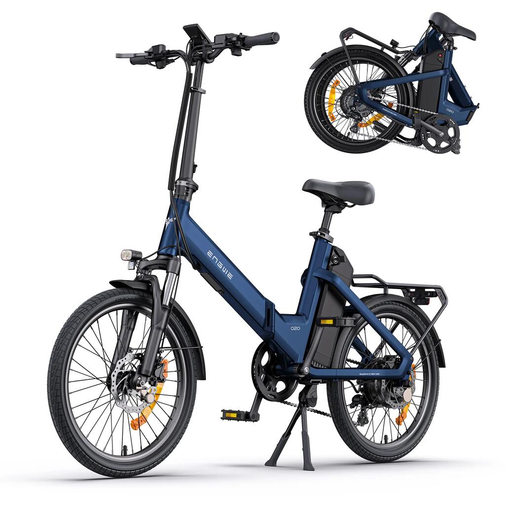 Skladací elektrický bicykel ENGWE O20 Boost, 48 V, 15 Ah, 8-rýchlostný