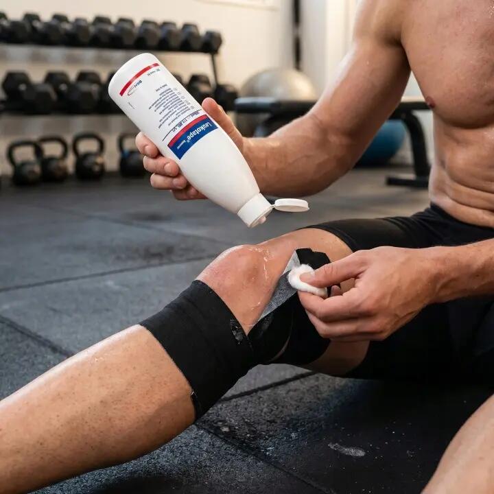 Płyn Do Usuwania Kleju Plastrów Taśm Kinesiotaping Leukotape Remover 350 ml 3/5