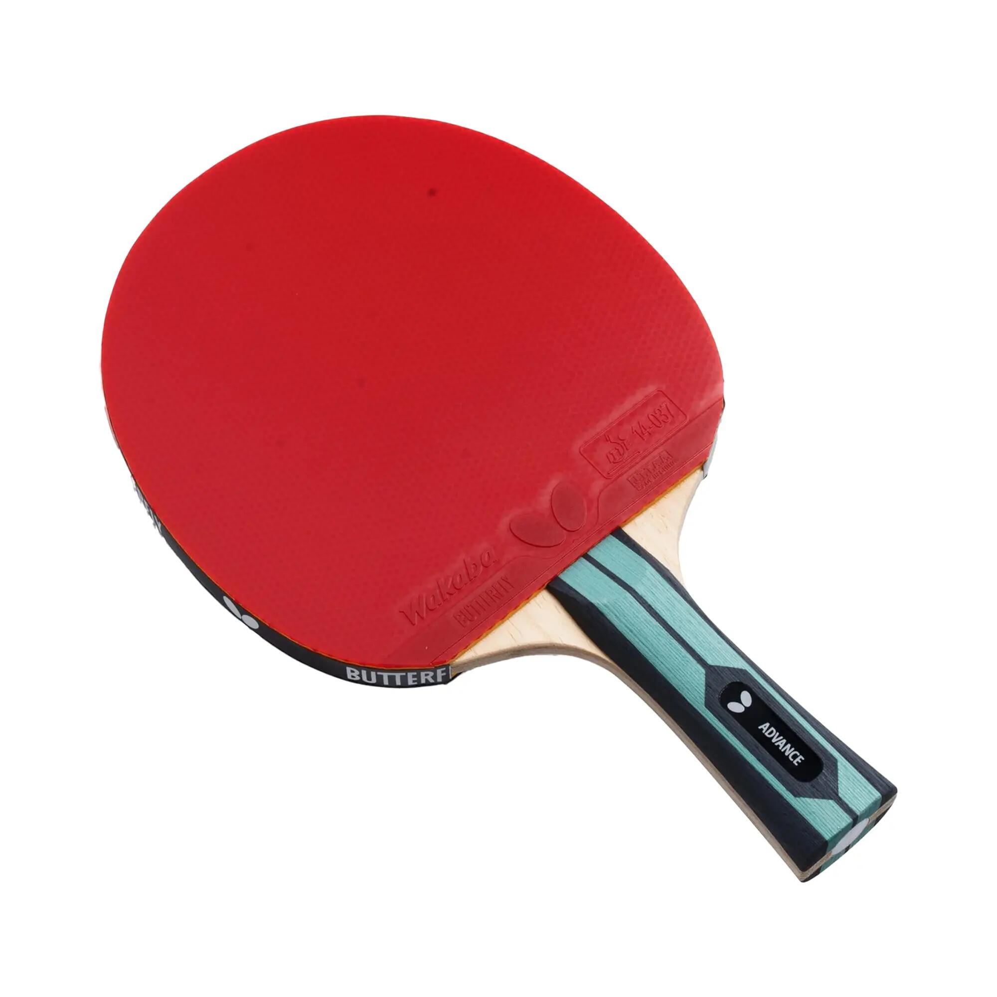 Raqueta de Tenis de Mesa Team Advance Multicolor Talla Única 4/4