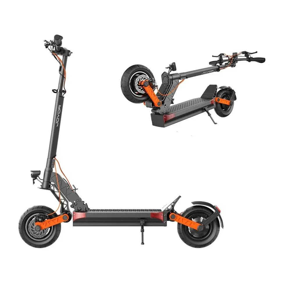 JOYOR S8 Patinete eléctrico 48V 26Ah 10 pulgadas 90km 120kg Aluminio Doble suspe 6/8