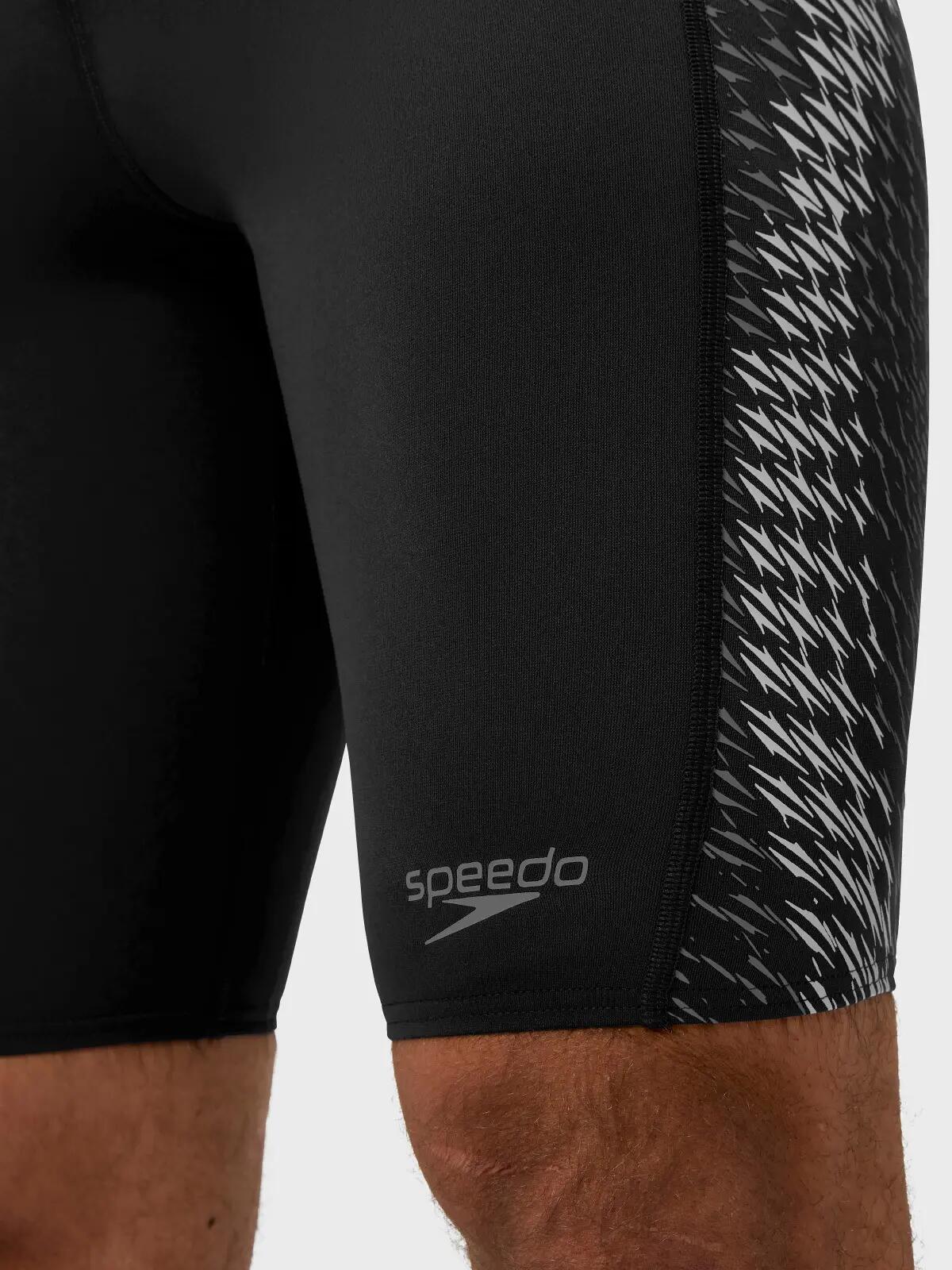 Speedo Zwemjammer Endurance+ Tech Panel Zwart Groen 7/7