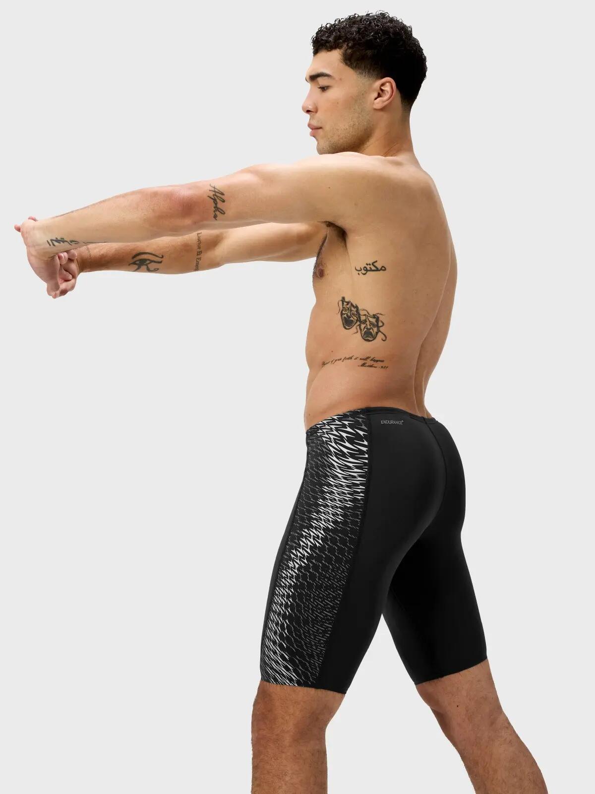 Jammer Speedo Endurance+ Tech Panel Nero Verde 4/7