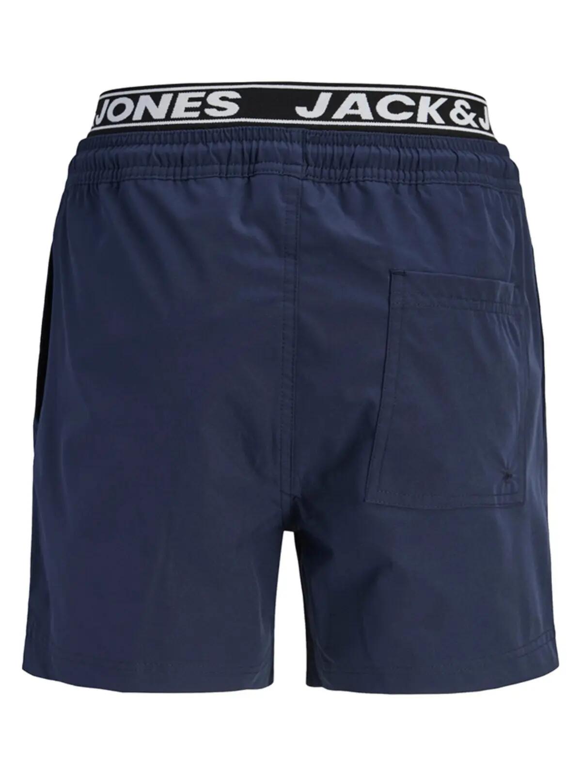 Kids Zwemshort Double Waistband Surf Blauw 7/7
