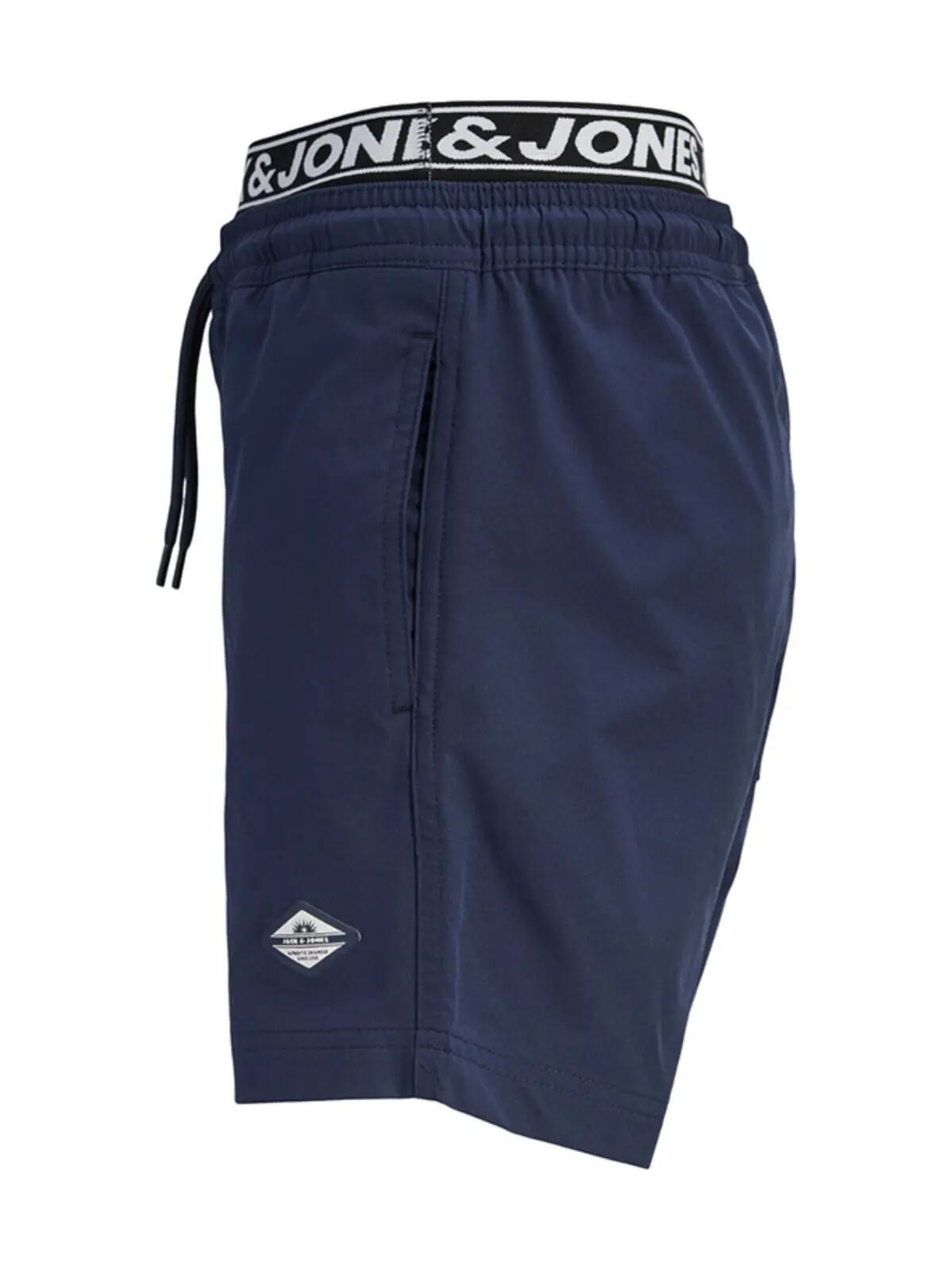 Kids Zwemshort Double Waistband Surf Blauw 6/7
