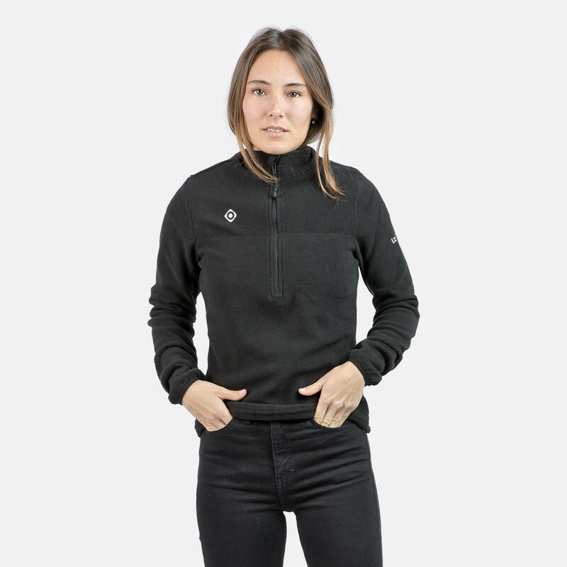 SUTTON W Pull urbain et sportif en polaire pour femmes Izas SUTTON W