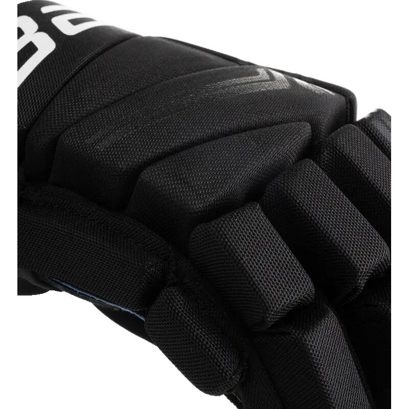 BAUER X Junior zwarte hockeyhandschoenen voor kinderen 11.0 5/5