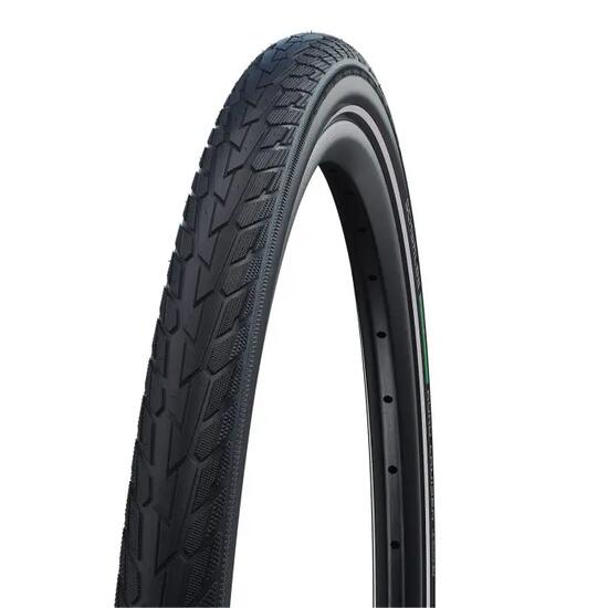 Pneu de ville Schwalbe Road Cruiser Green Compound K-Guard Noir