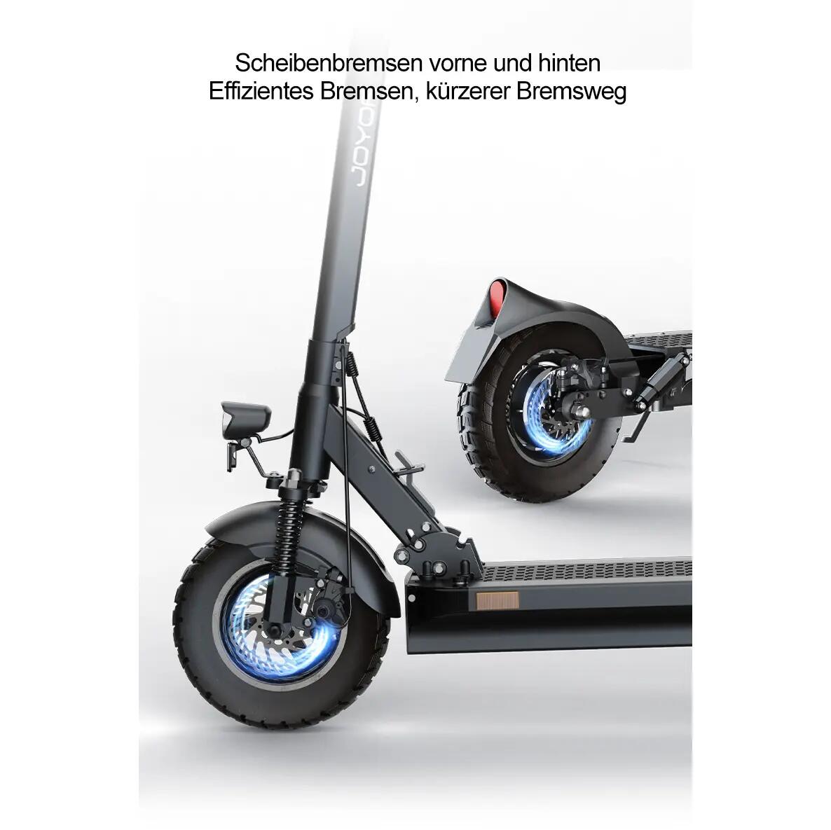 JOYOR Y8-S Elektrický kolobežka 48V 26Ah 500W 10" mechanické kotúčové brzdy 15/16