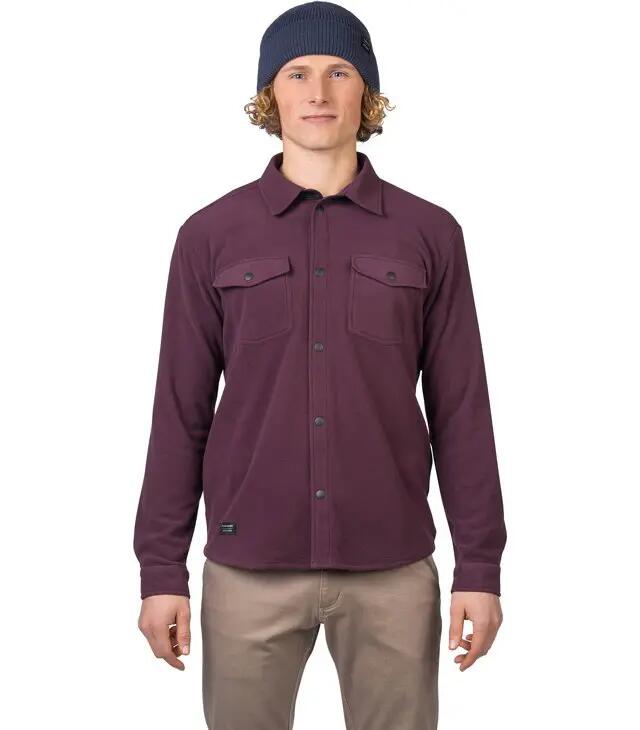 Men's Fleece Overshirt Hannah 3/8