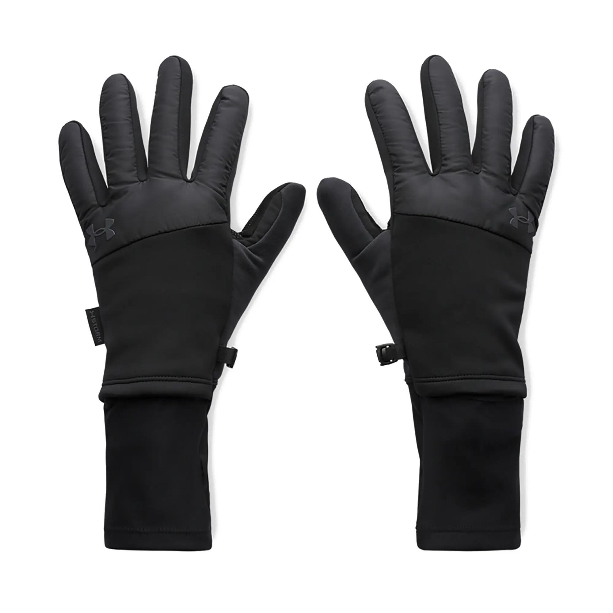 Pánské běžecké rukavice Under Armour Storm Fleece Run 3/7