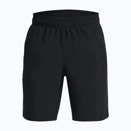 Short Motif/style Texte Du Symbole TECH Garçon (Noir)