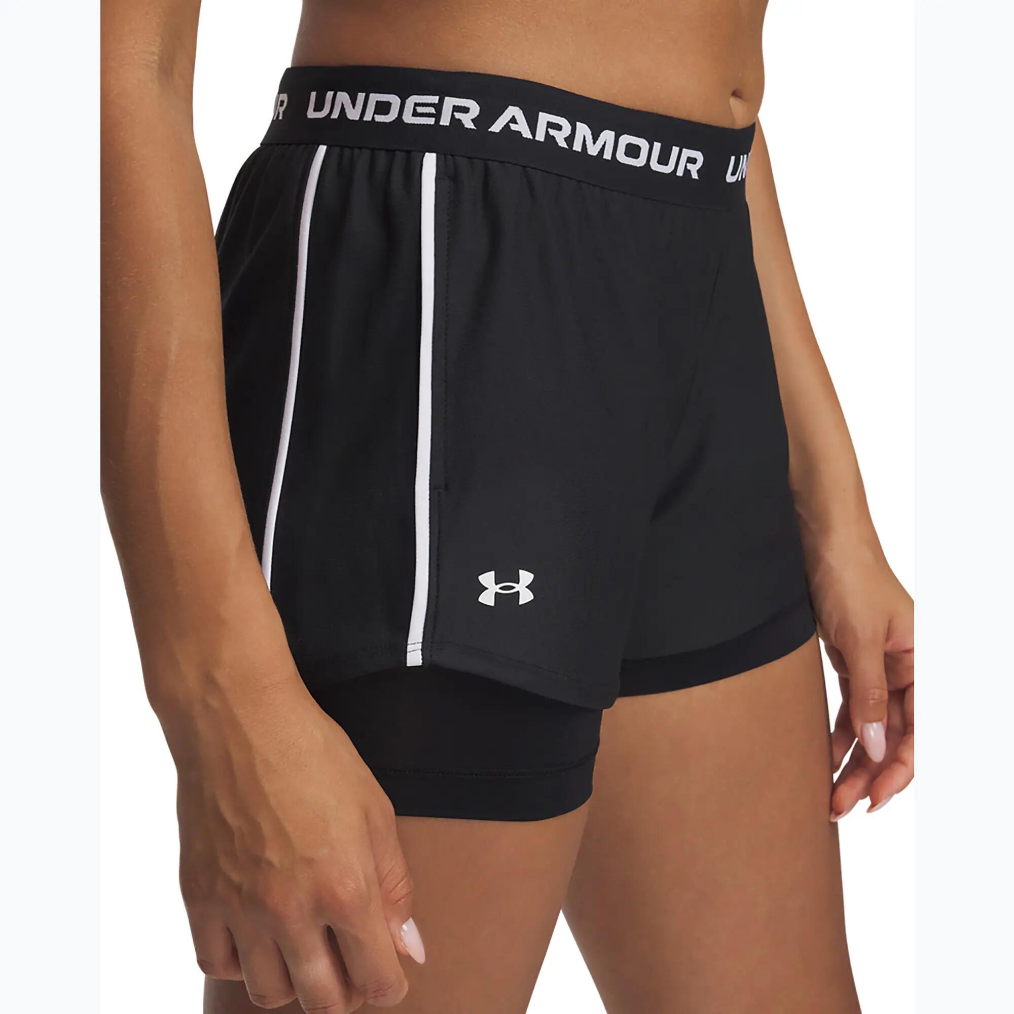 Dámské tréninkové šortky Under Armour Tech Play Up 2v1 4/6