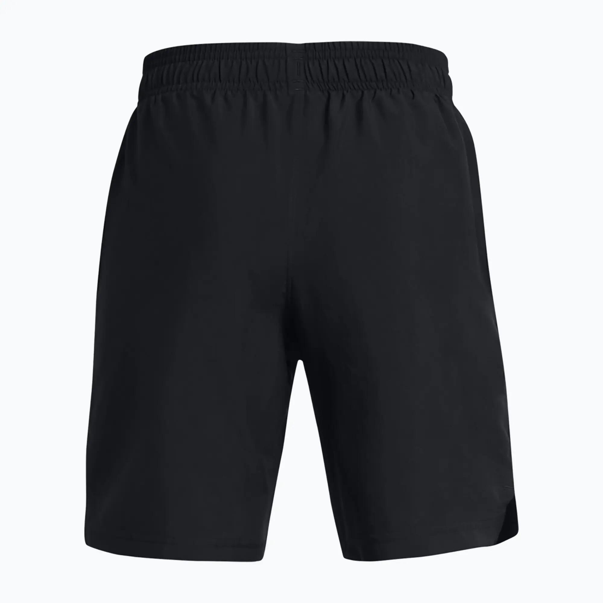 Shorts d'entraînement enfant Under Armour Woven Wordmark 2/4