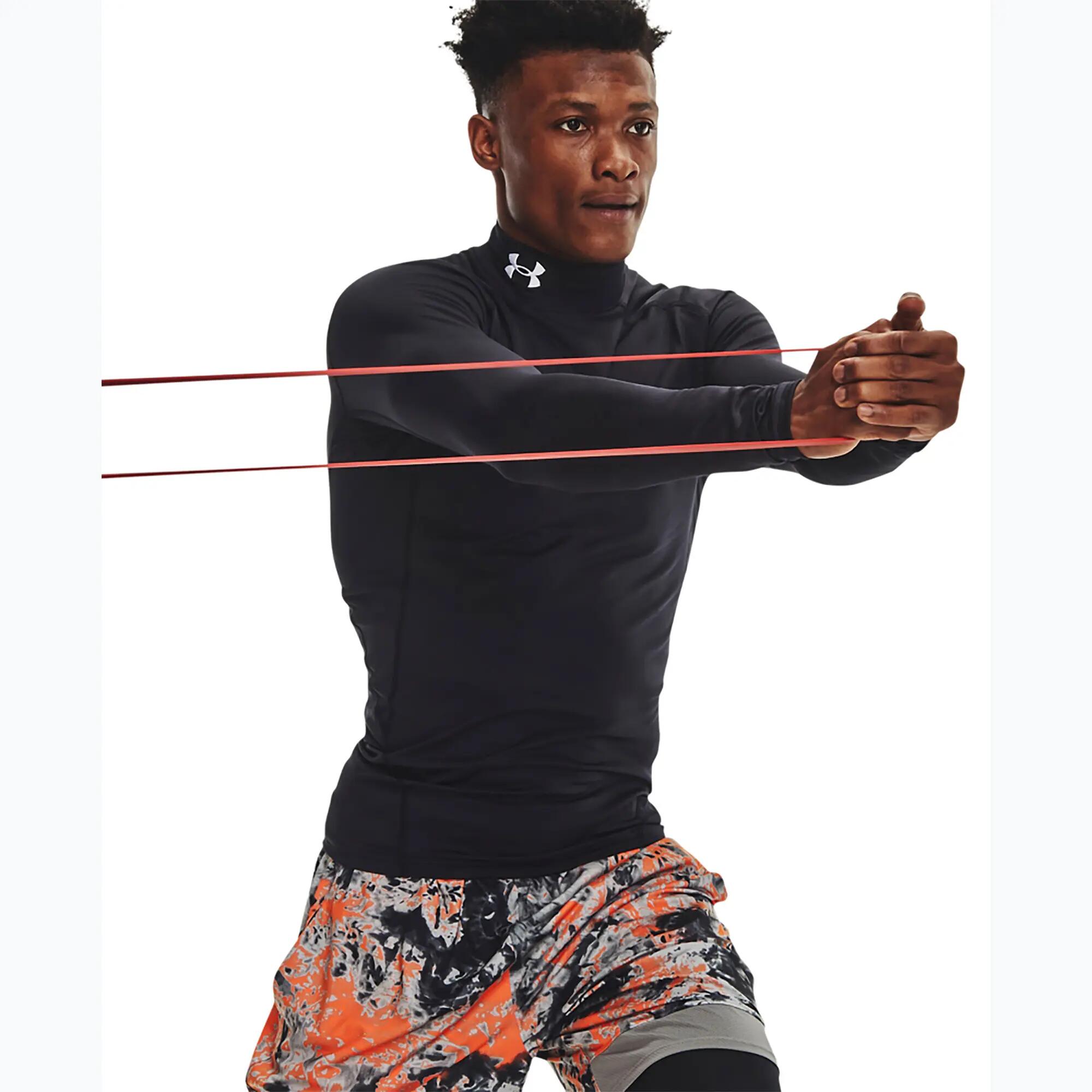 T-Shirt Under Armour ColdGear Armour Comp Mock Black 4/11