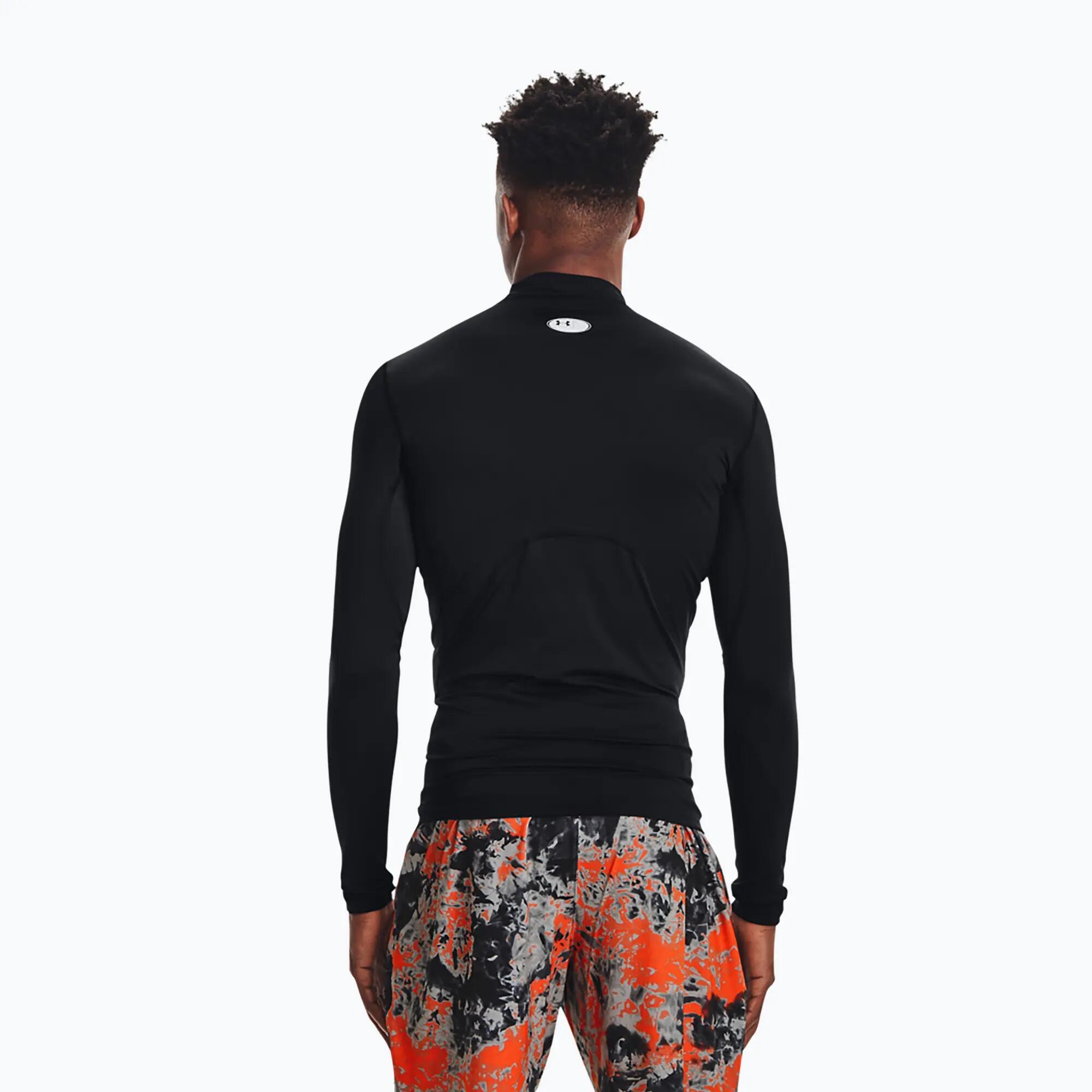 T-Shirt Under Armour ColdGear Armour Comp Mock Black 3/11