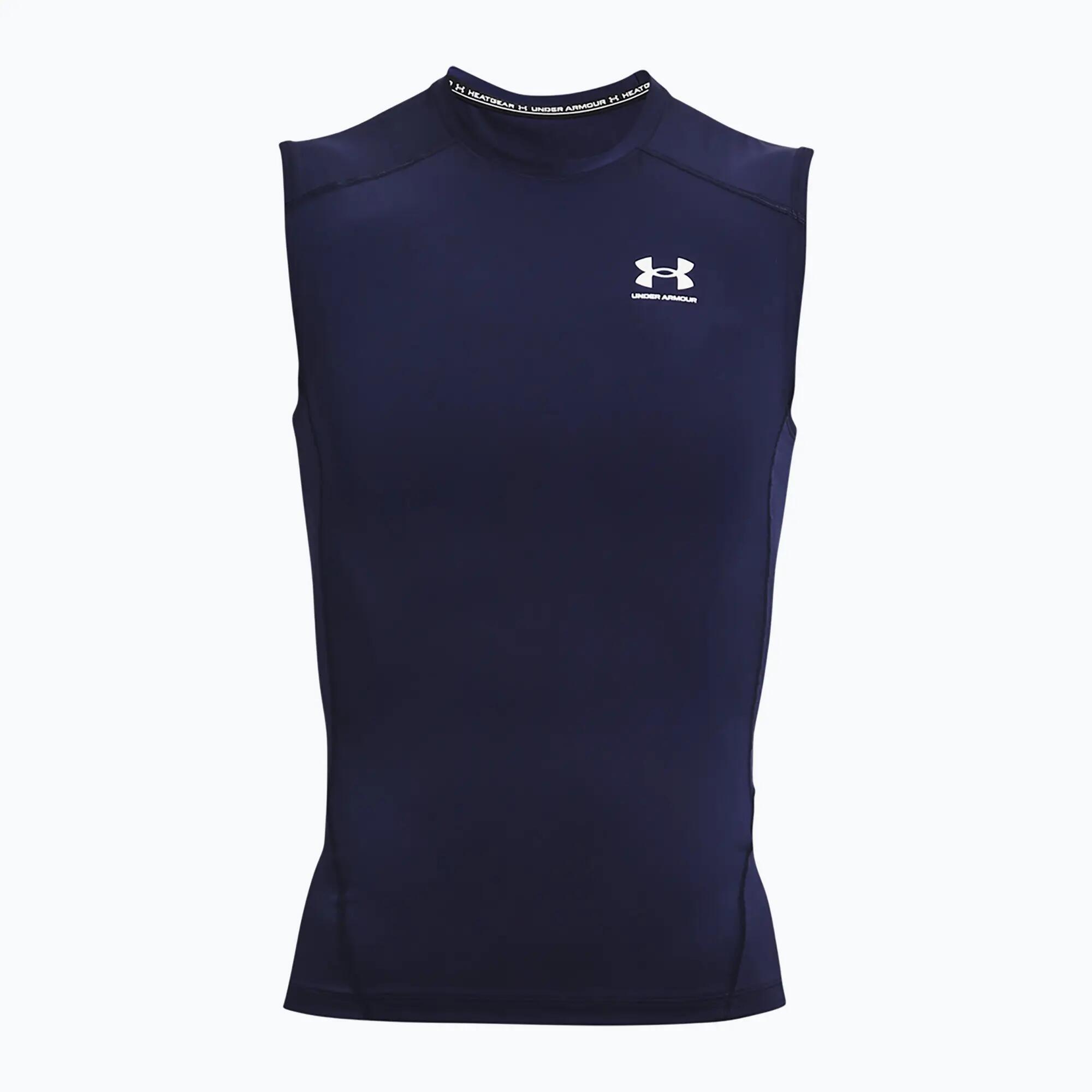 Under Armour Heatgear Stretch Tanktop Marineblau 5/7