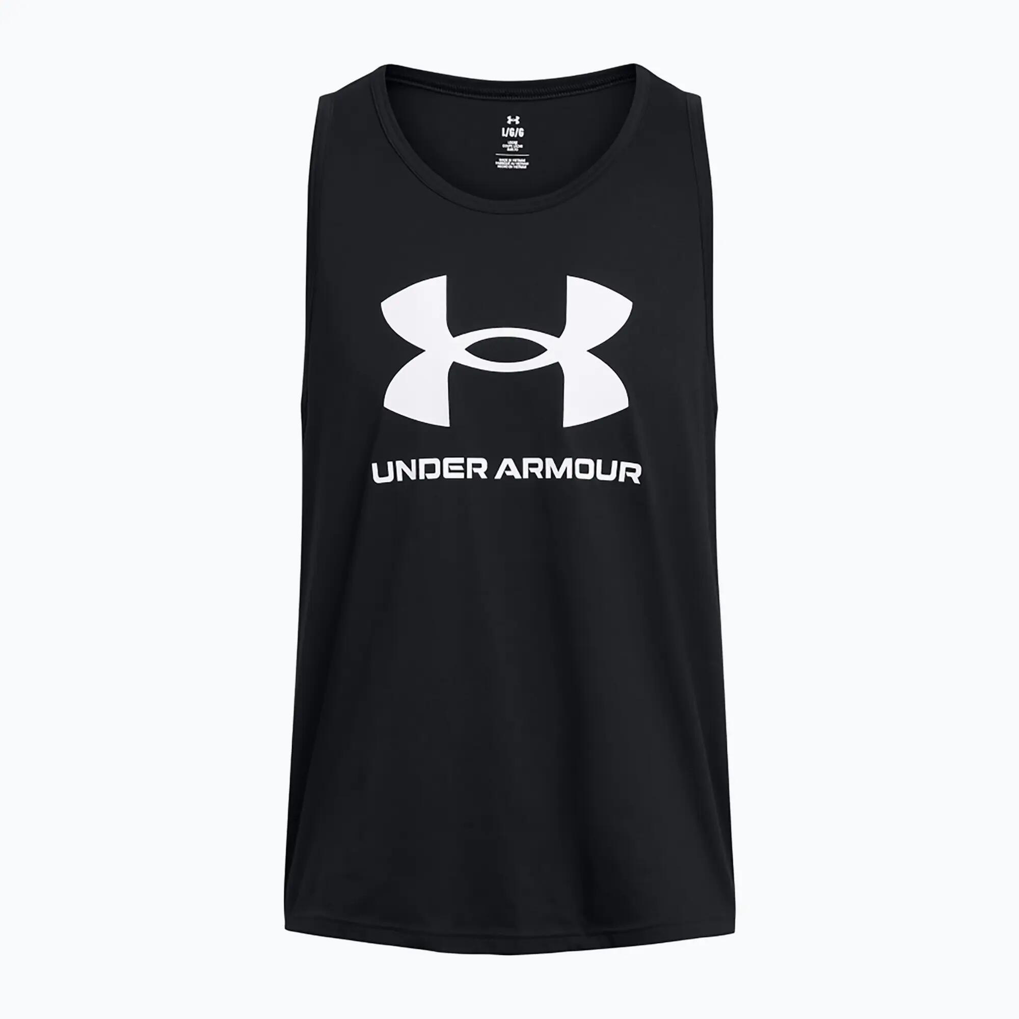 Under Armour Sportstyle Logo Tank Negro Hombre 5/6