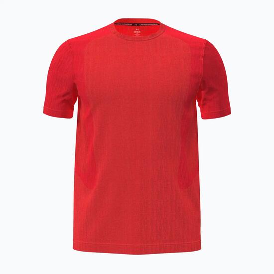 T-shirt d'entraînement homme Under Armour Vanish Seamless rouge venin/noir
