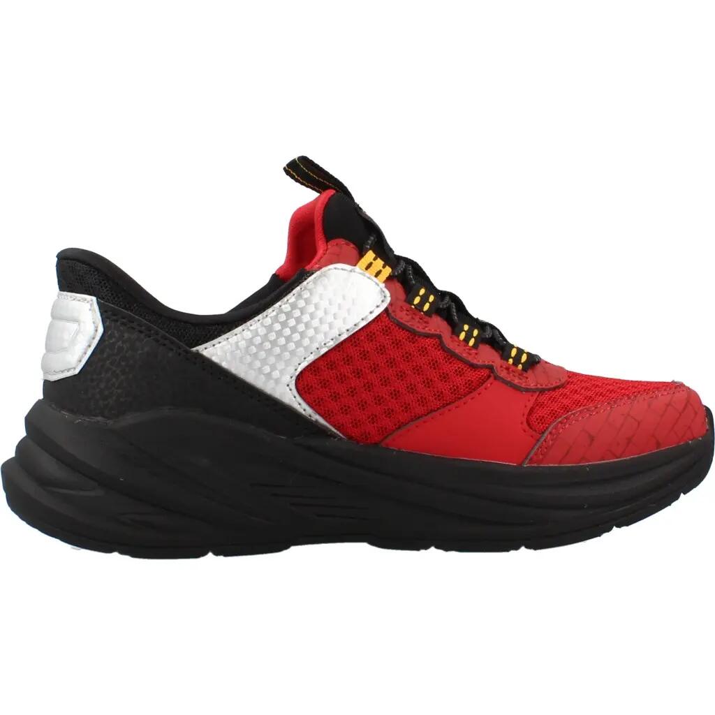 Buty SKECHERS 404212LS Czerwony 4/5