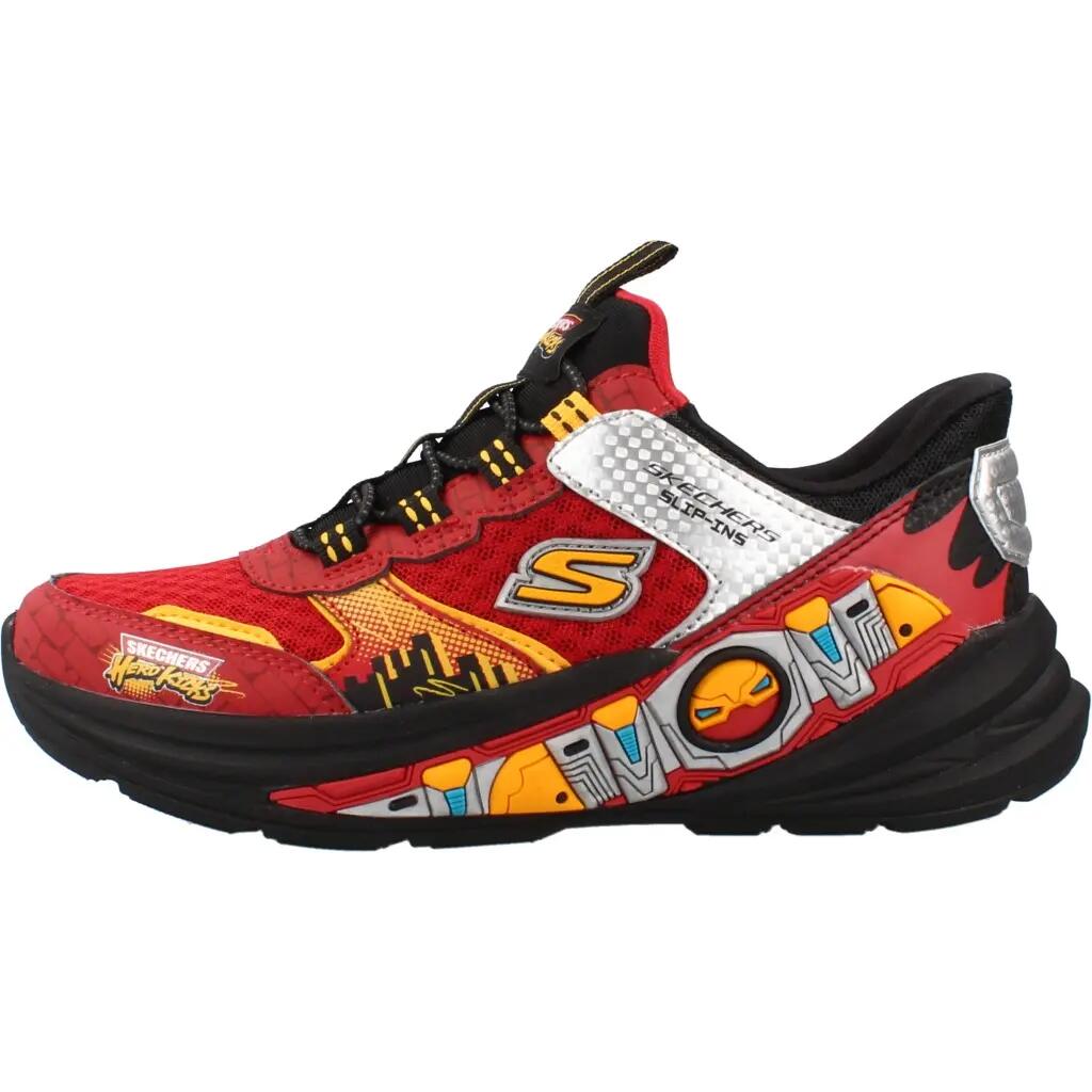 Buty SKECHERS 404212LS Czerwony 2/5