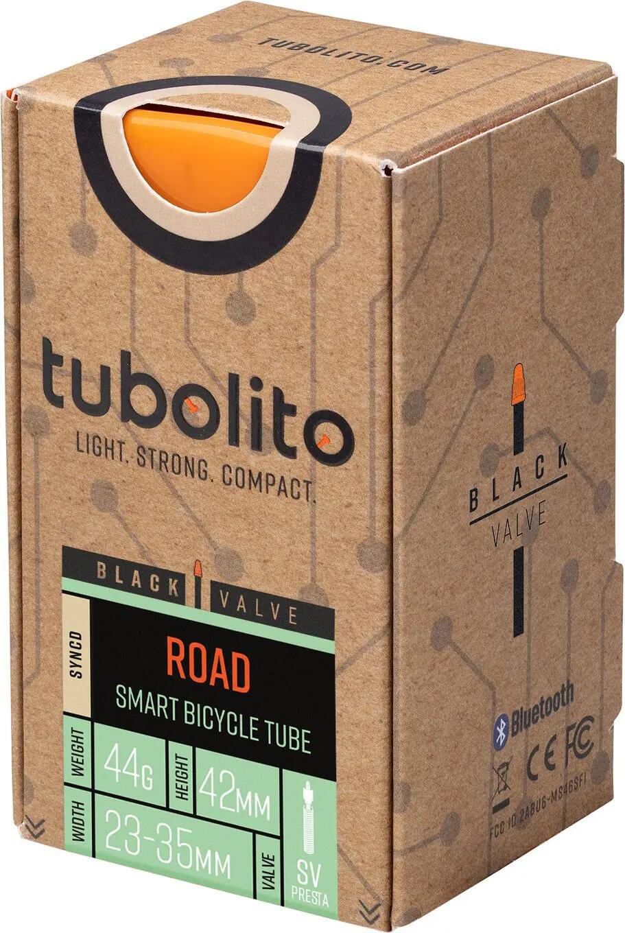 Lichtgewicht binnenband Tubolito Tubo Road SYNCD 700 mm Presta 42 mm (zwart vent 2/5