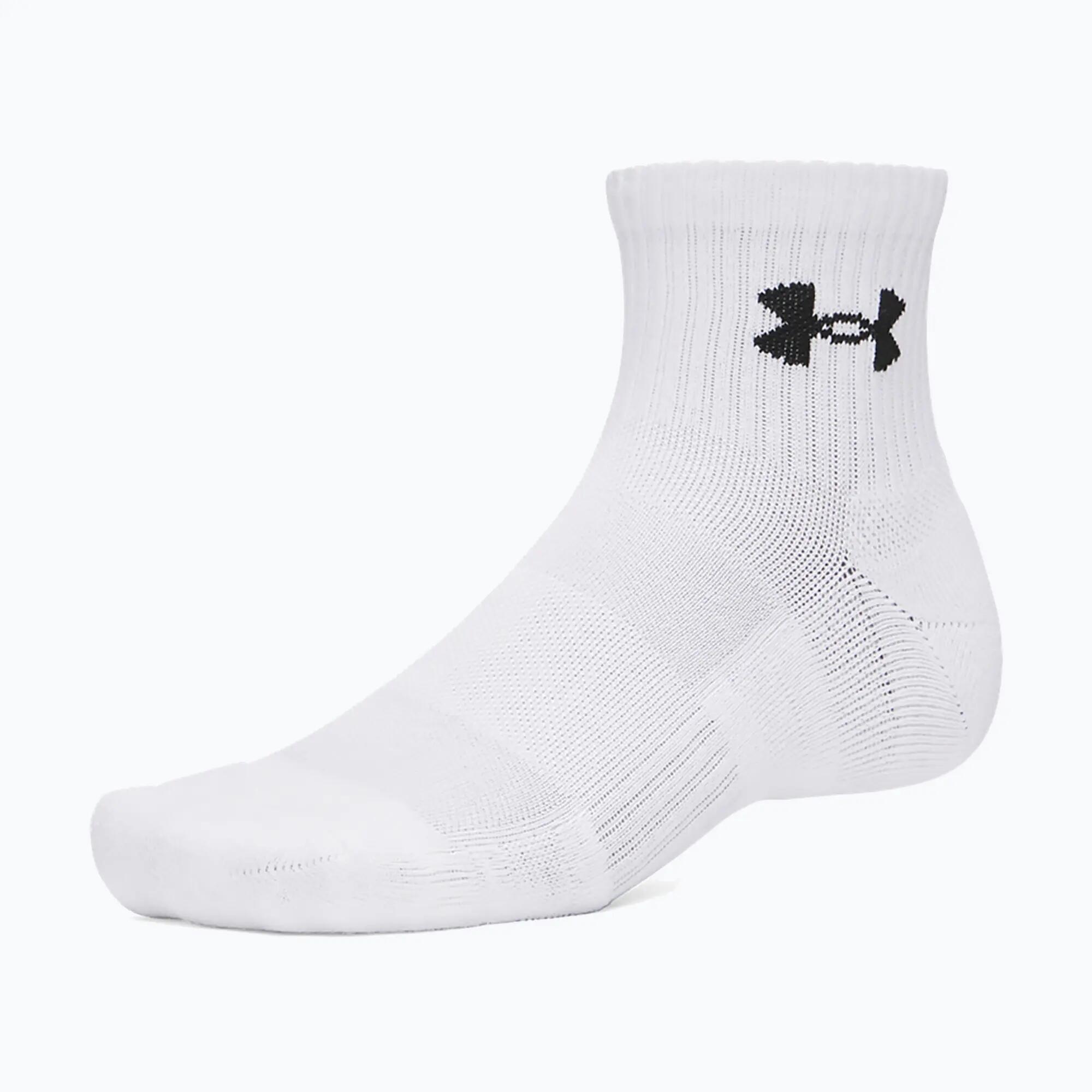 Pánské ponožky Under Armour Performance Cotton Qtr, 3 páry 2/4