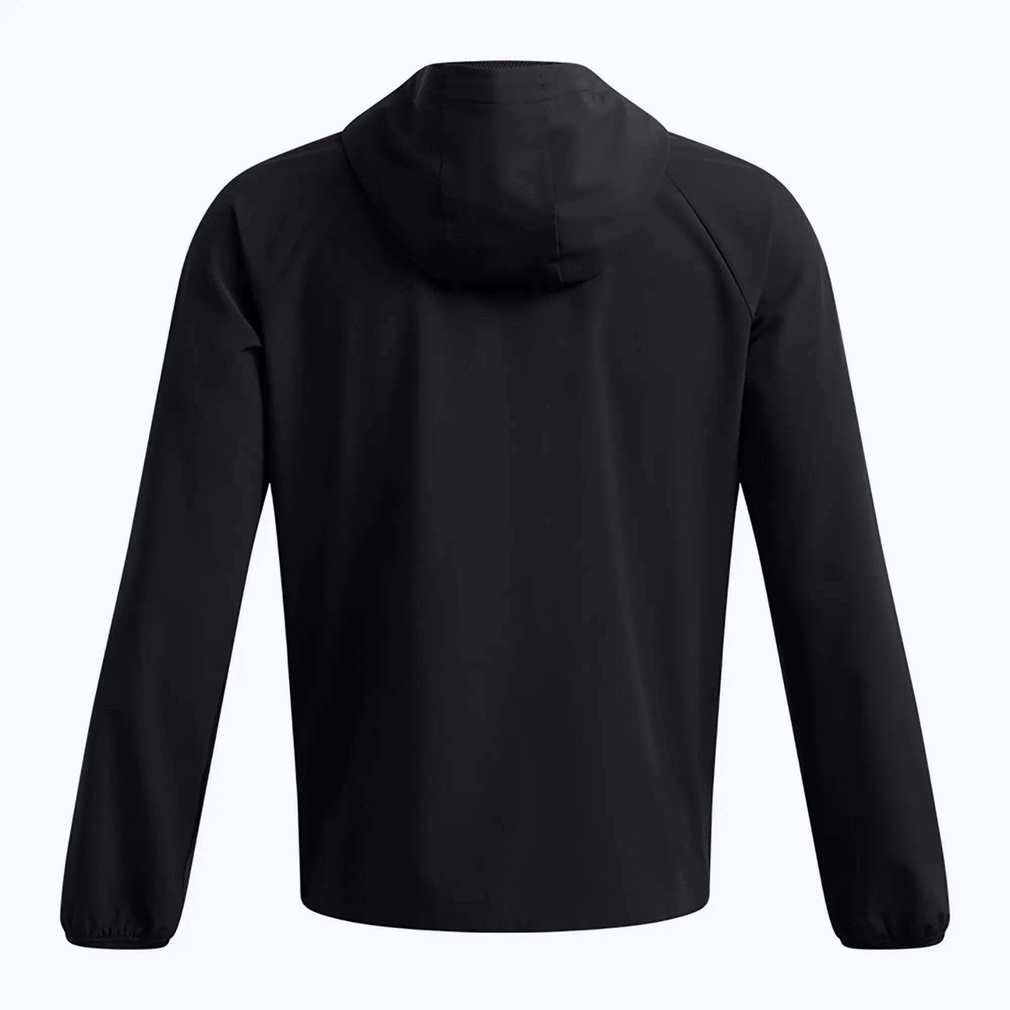 Férfi kabát Under Armour UA Stretch Wvn WindbreakerEU-BLK 4/5