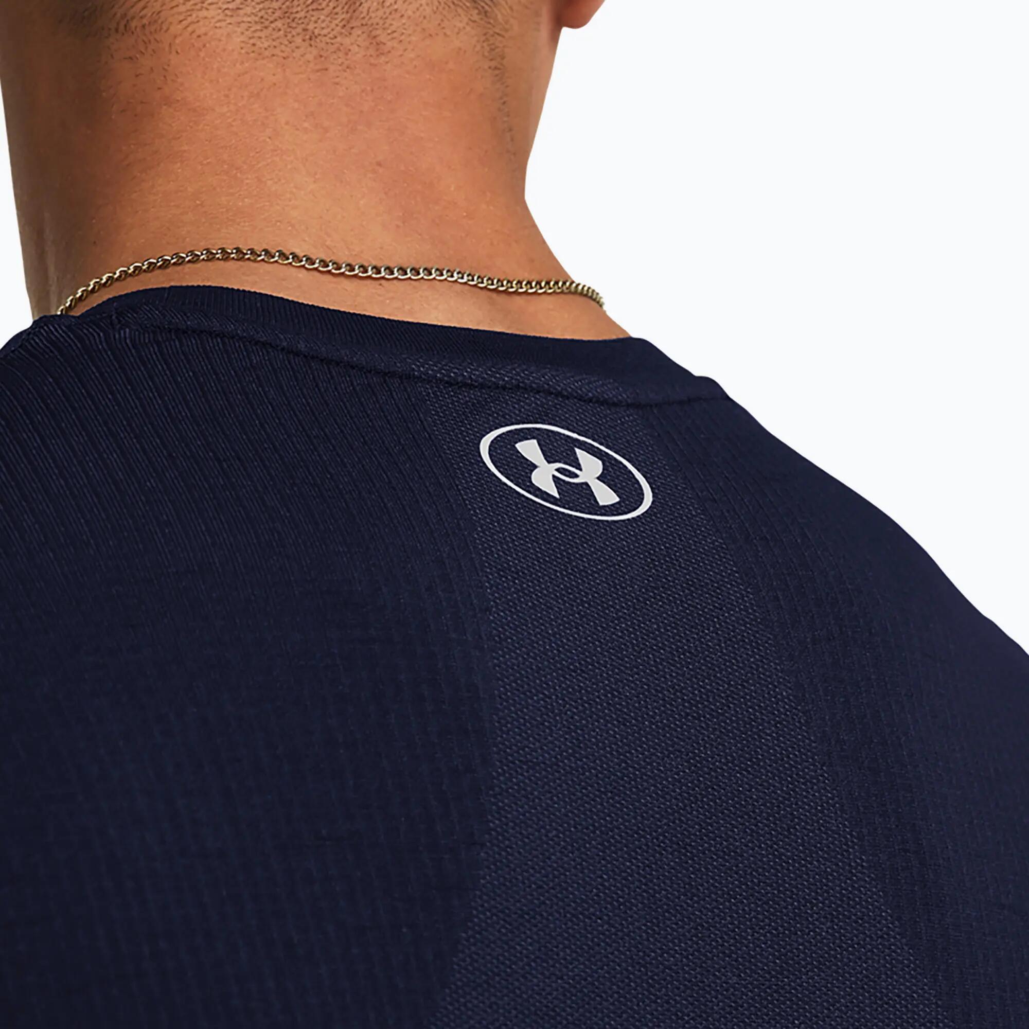 Under Armour Vanish Seamless Jersey met korte mouwen Blauw Heren 3/6