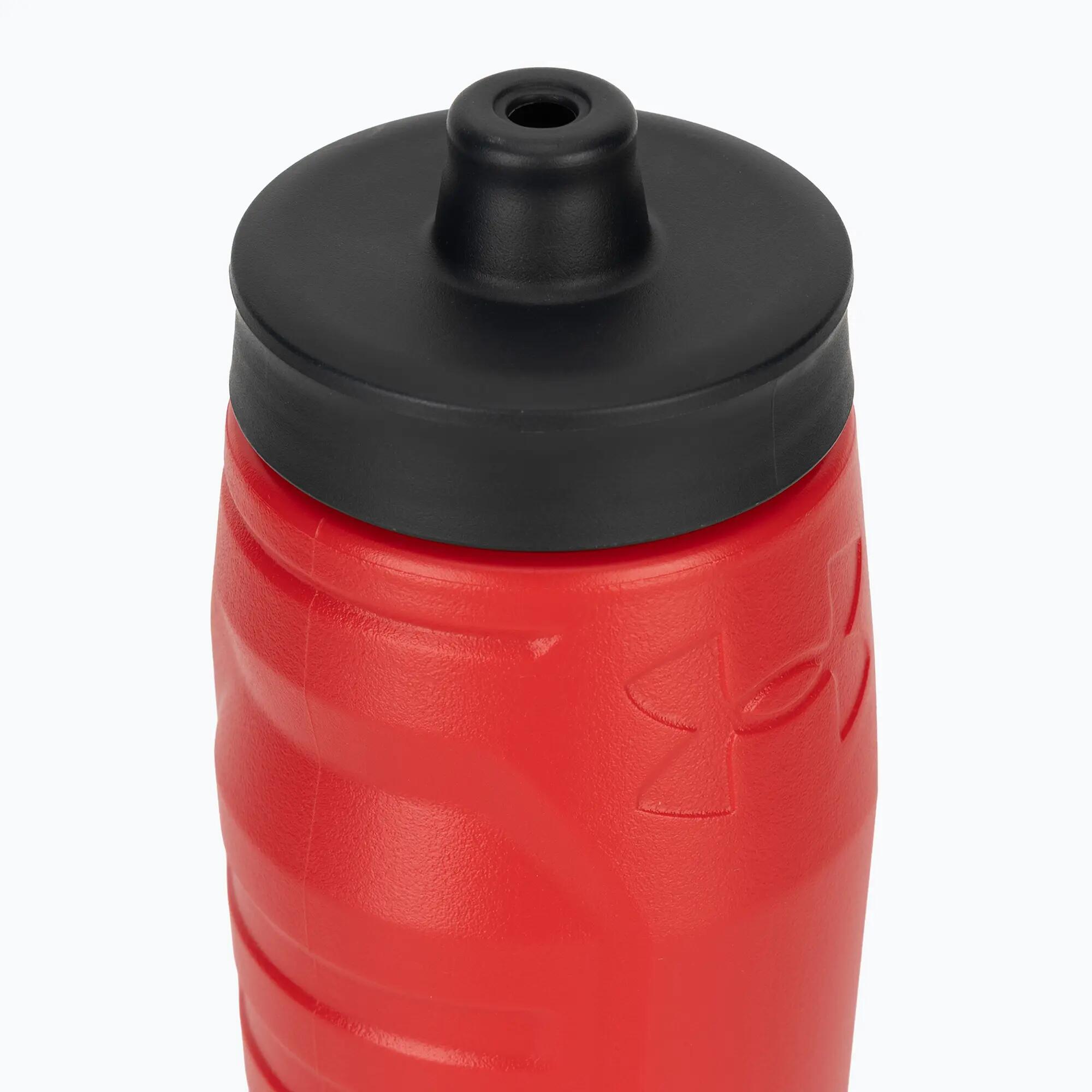 UA Sideline Squeeze Water Bottle Red Under Armour 950mL 4/6