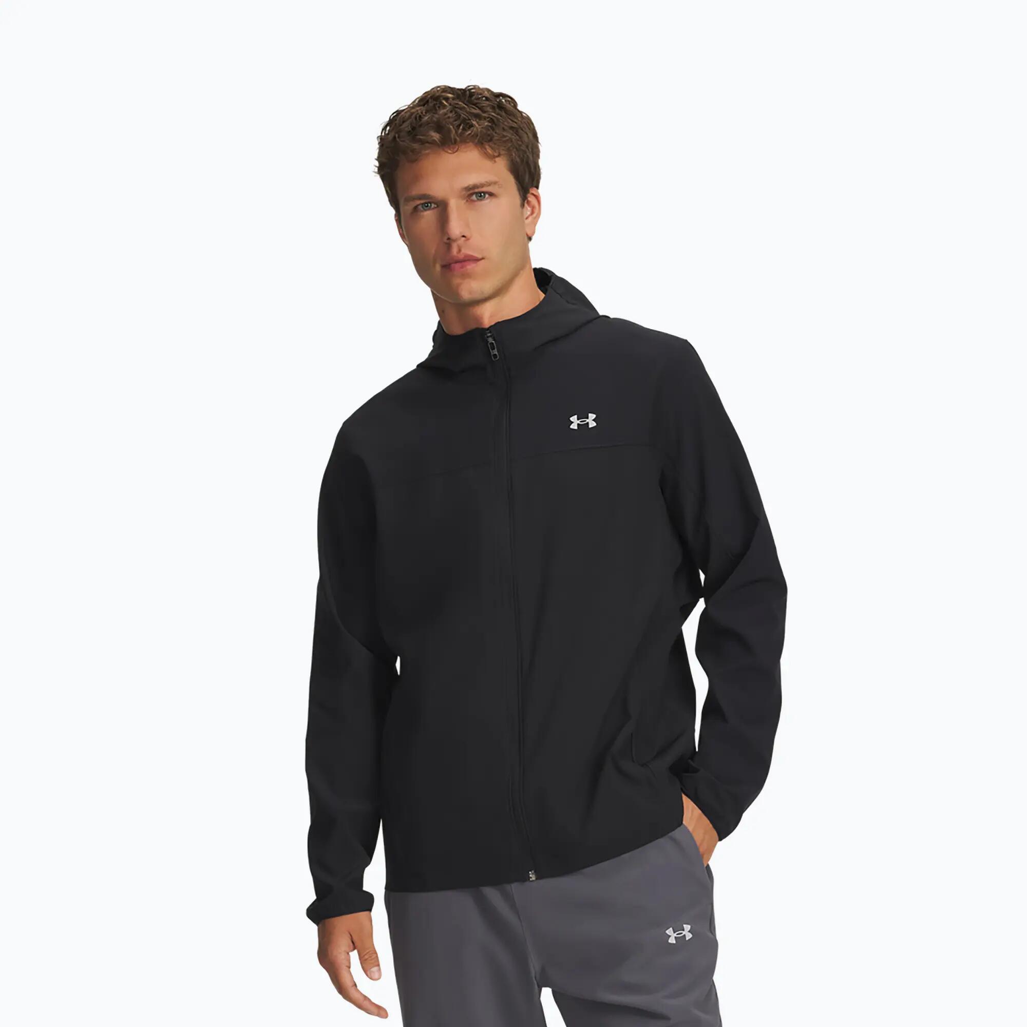 Under Armour Velociti Pro Storm Waterproof Jacket Black Man 1/4