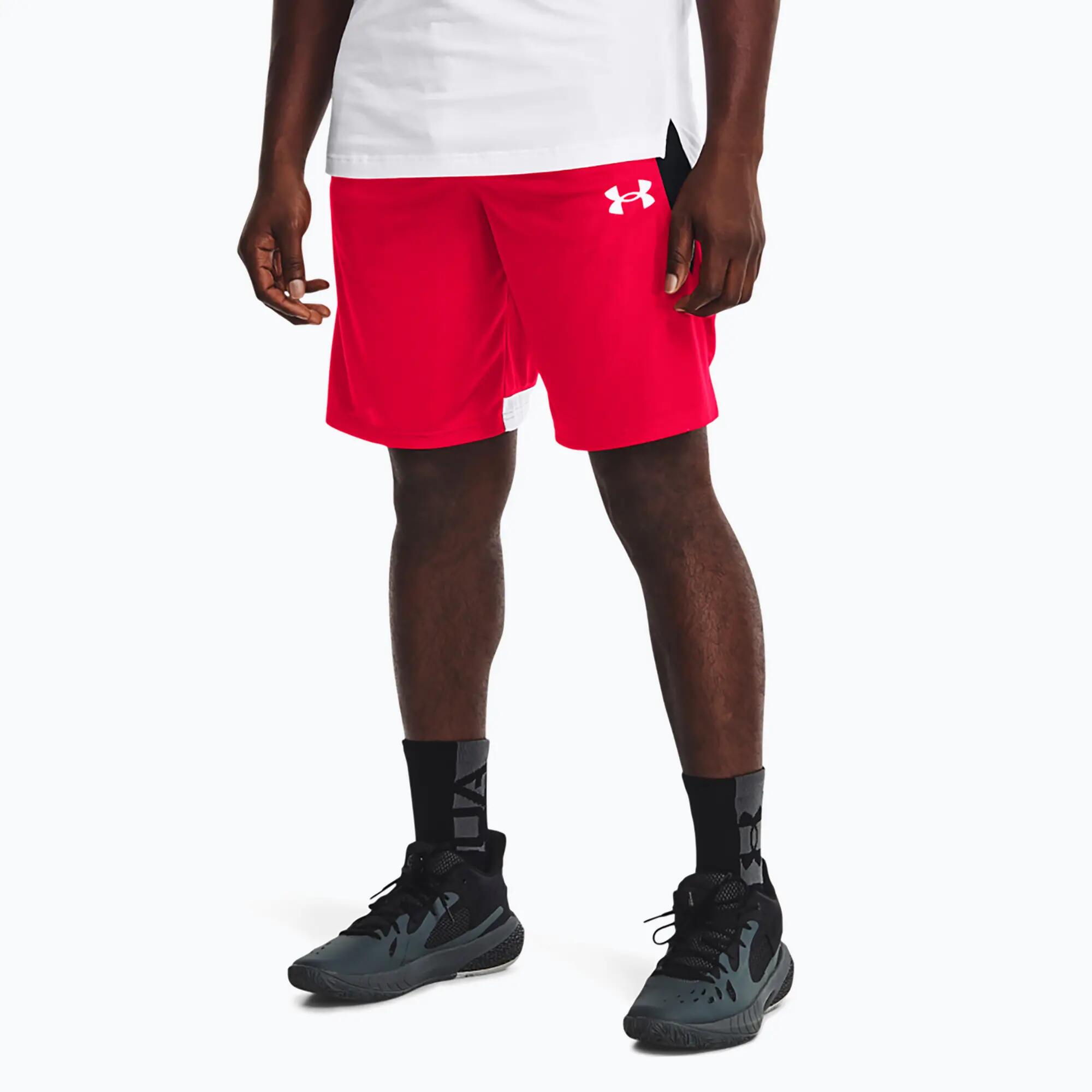 Pantalones cortos de baloncesto para hombre Under Armour Baseline 10In 1/7