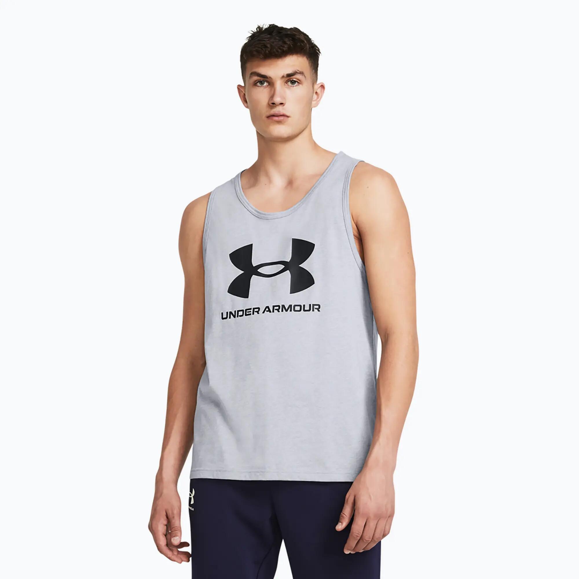 Koszulka męska tank top UNDER ARMOUR 1382883 bez rękawów 3/6