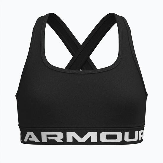 Soutien-gorge de sport enfant Under Armour Crossback noir