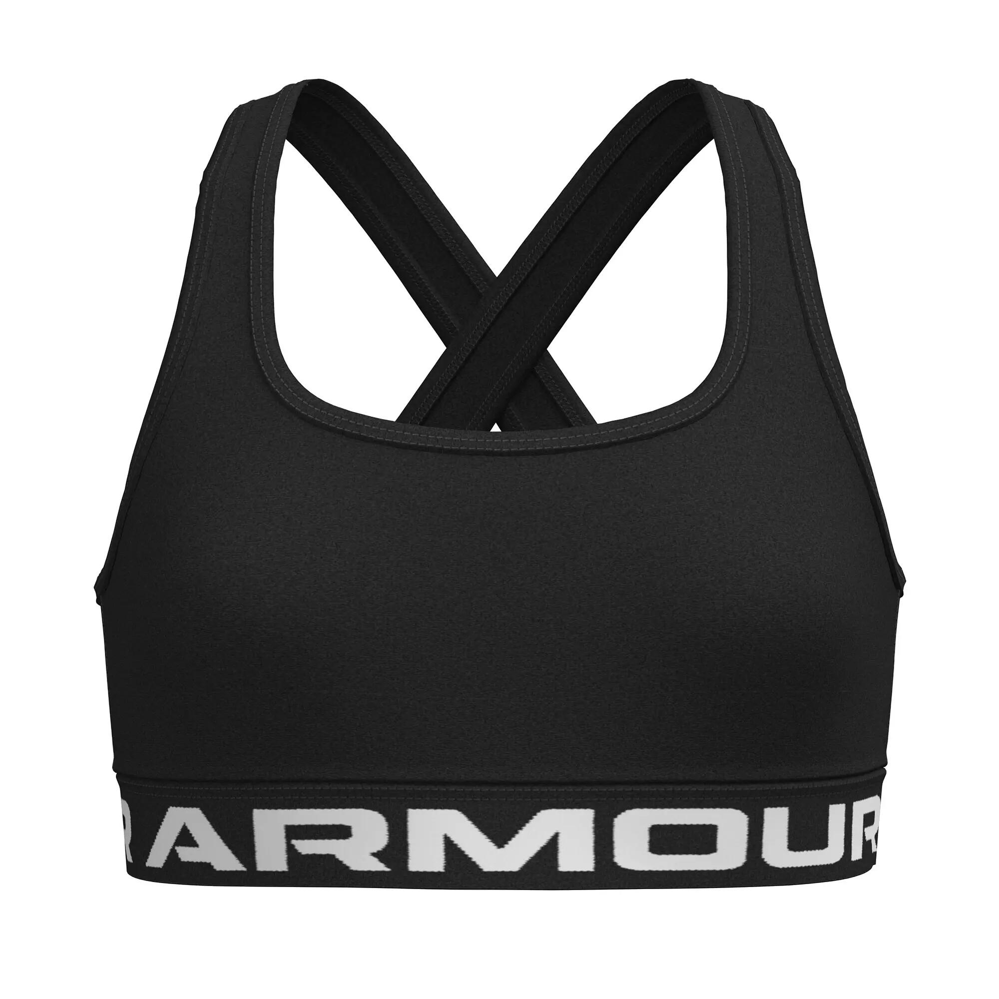 Sujetador deportivo infantil Under Armour Crossback negro 2/3