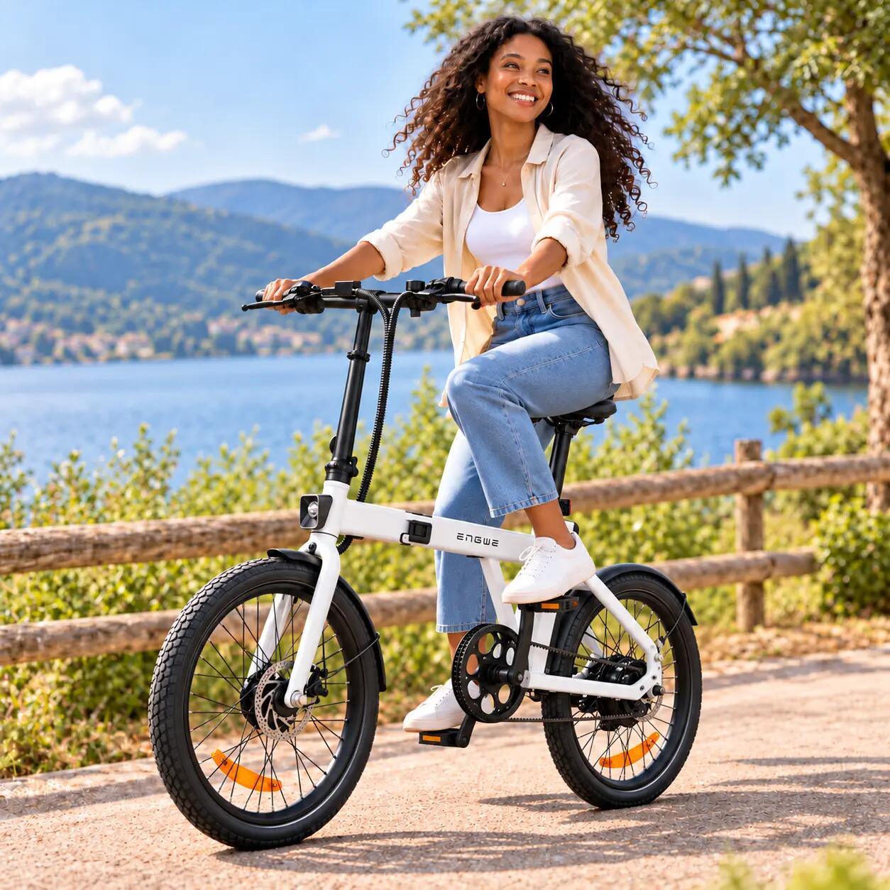 P20 vouwfiets stadsfiets 345 Wh 5/7