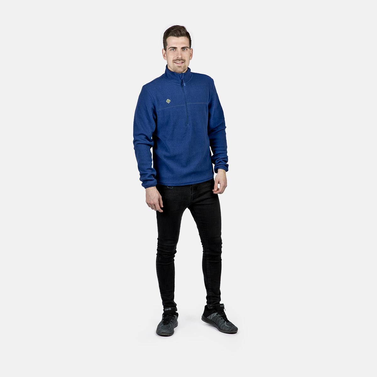 Forro Polar Deportivo Media Cremallera SUTTON M para Hombre de Izas , Supera tus 2/5