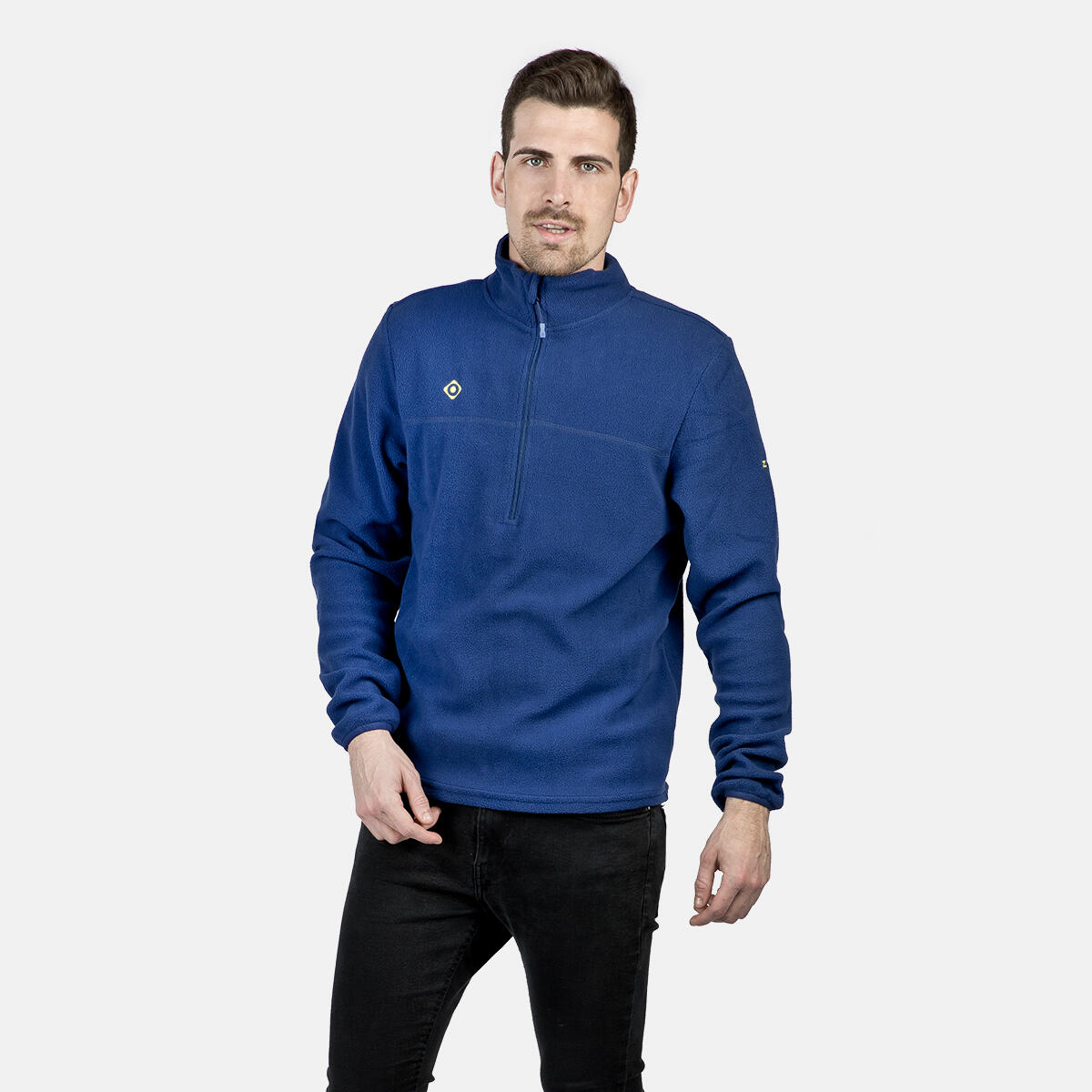 Forro Polar Deportivo Media Cremallera SUTTON M para Hombre de Izas , Supera tus 3/5