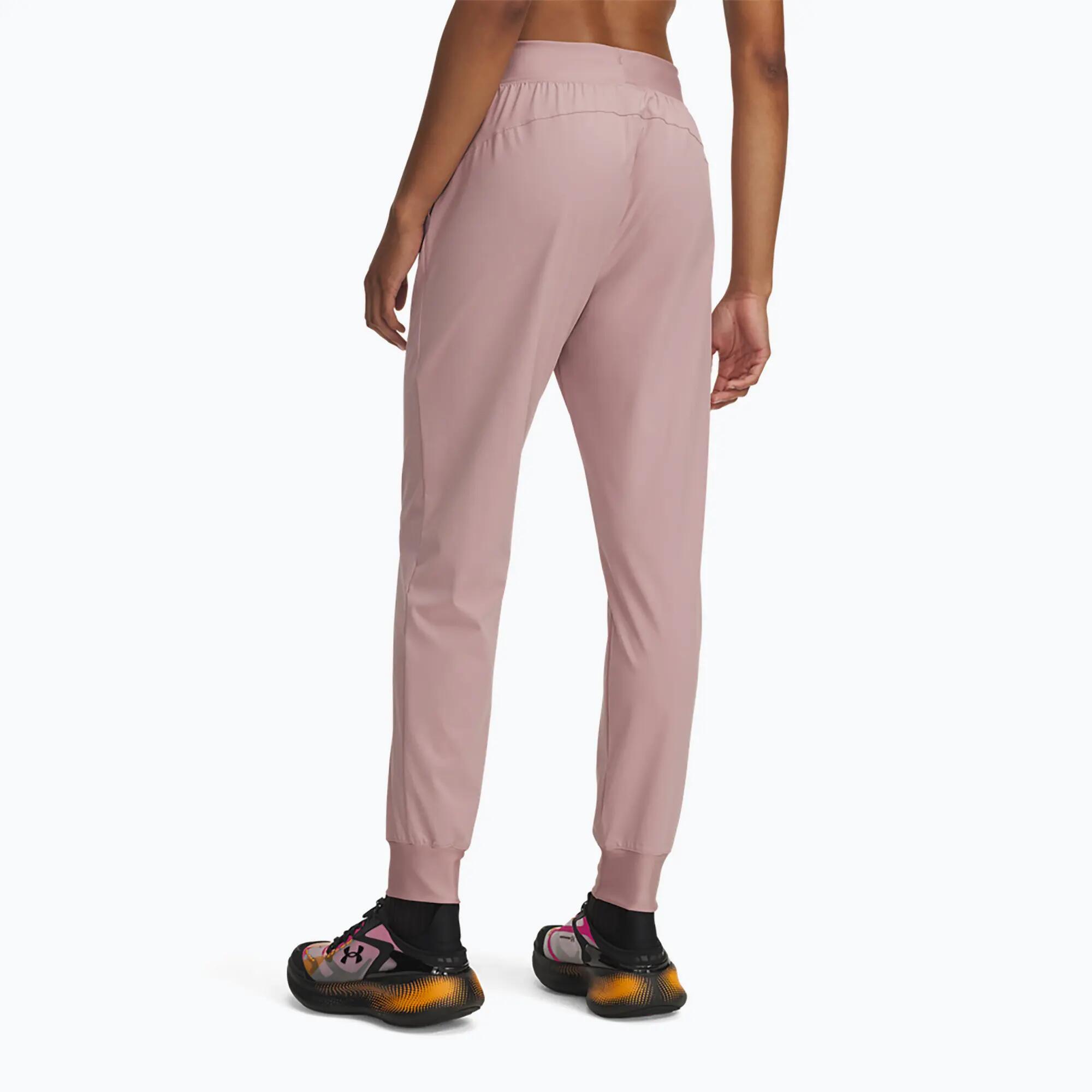 Női sportnadrág Under Armour UA Rival Hi Rise Woven Pant-PNK 3/3