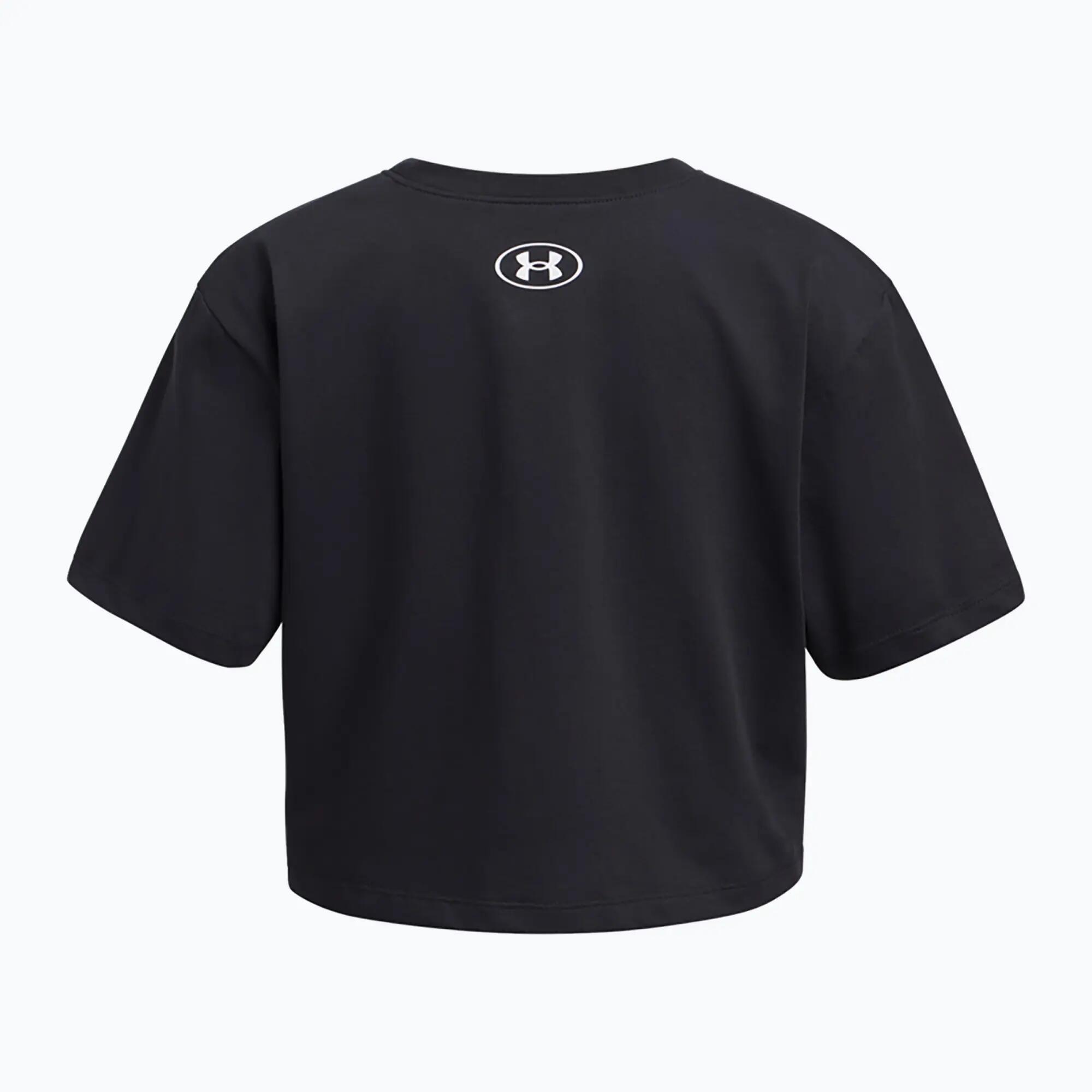 Under Armour Rival kinder T-shirt zwart 2/3