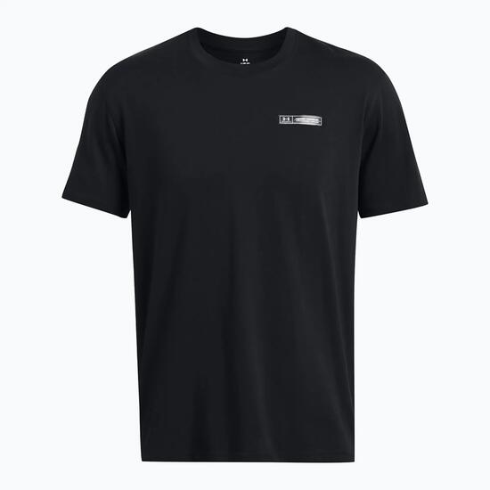 T-shirt homme Under Armour HW Armour Label noir/noir/noir