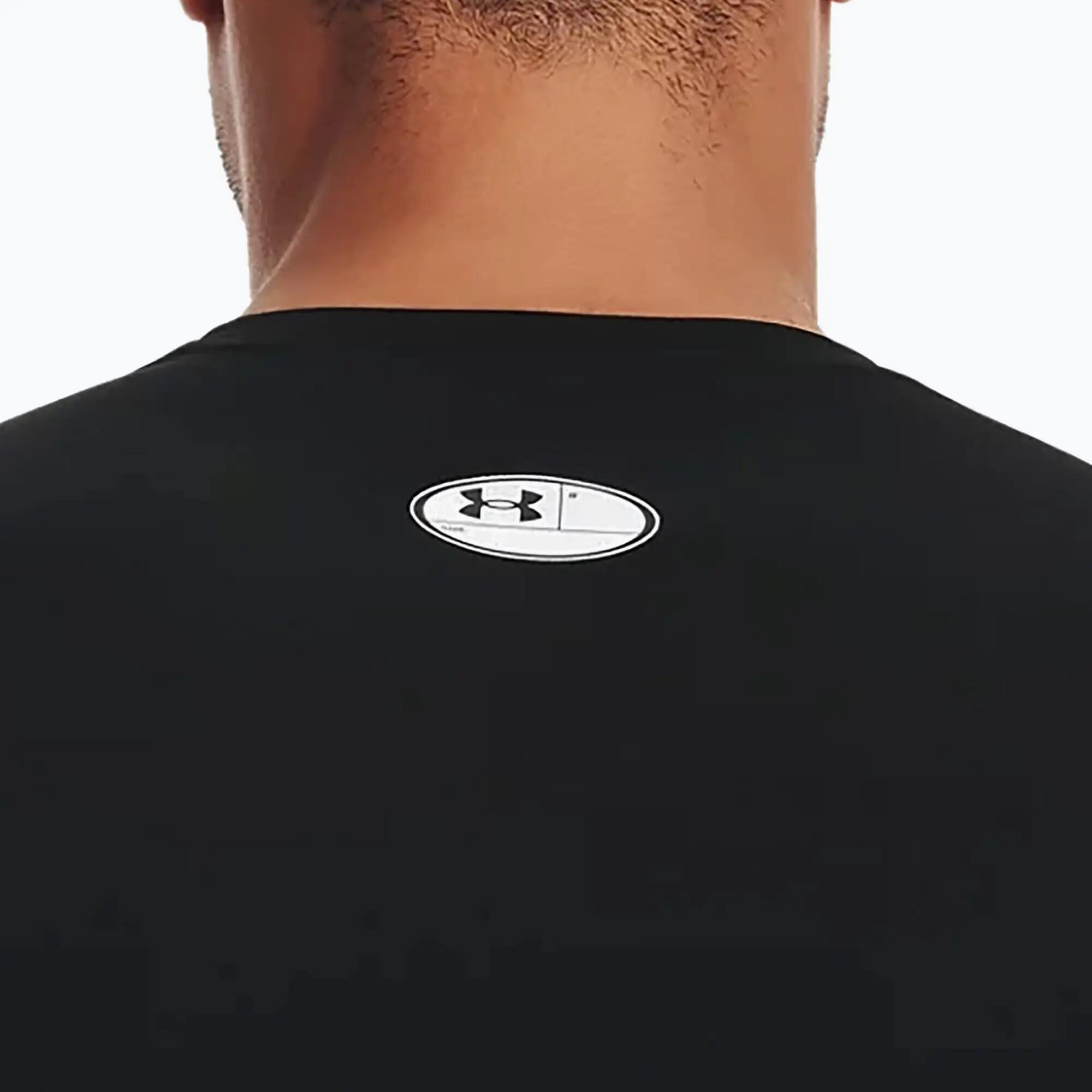 Schwarzes Heatgear® Langarmshirt Für Herren Under Armour 4/6