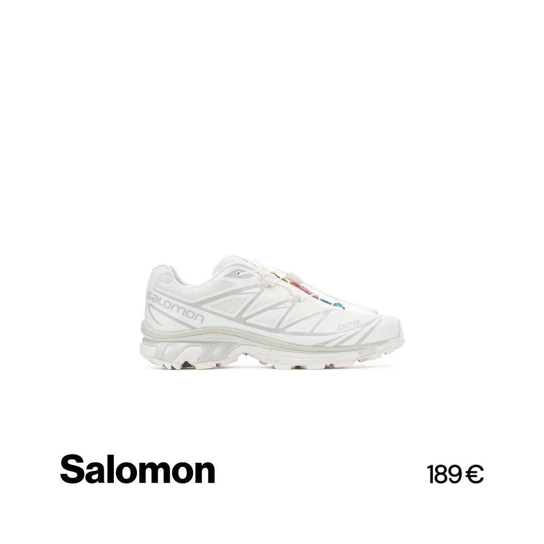 Schoenen - trailrunning - xt-6 - gedempt quicklace - white 6/7
