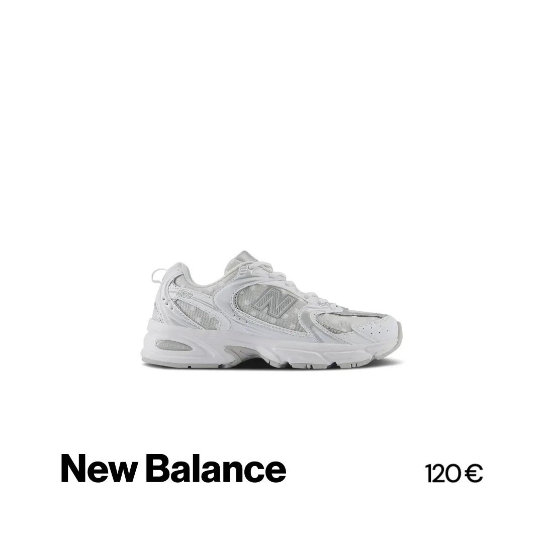 New Balance 530 Silver Metallic Polka Dots — foto 3