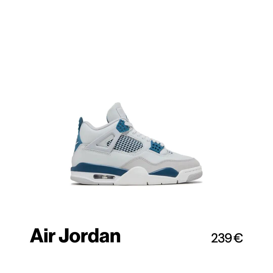 Air Jordan 4 Retro Military Blue 5/7