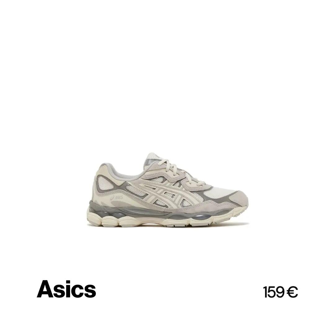 ASICS Gel-NYC Oyster Grey - Men’s sport walking shoes with Gel cushioning 6/7