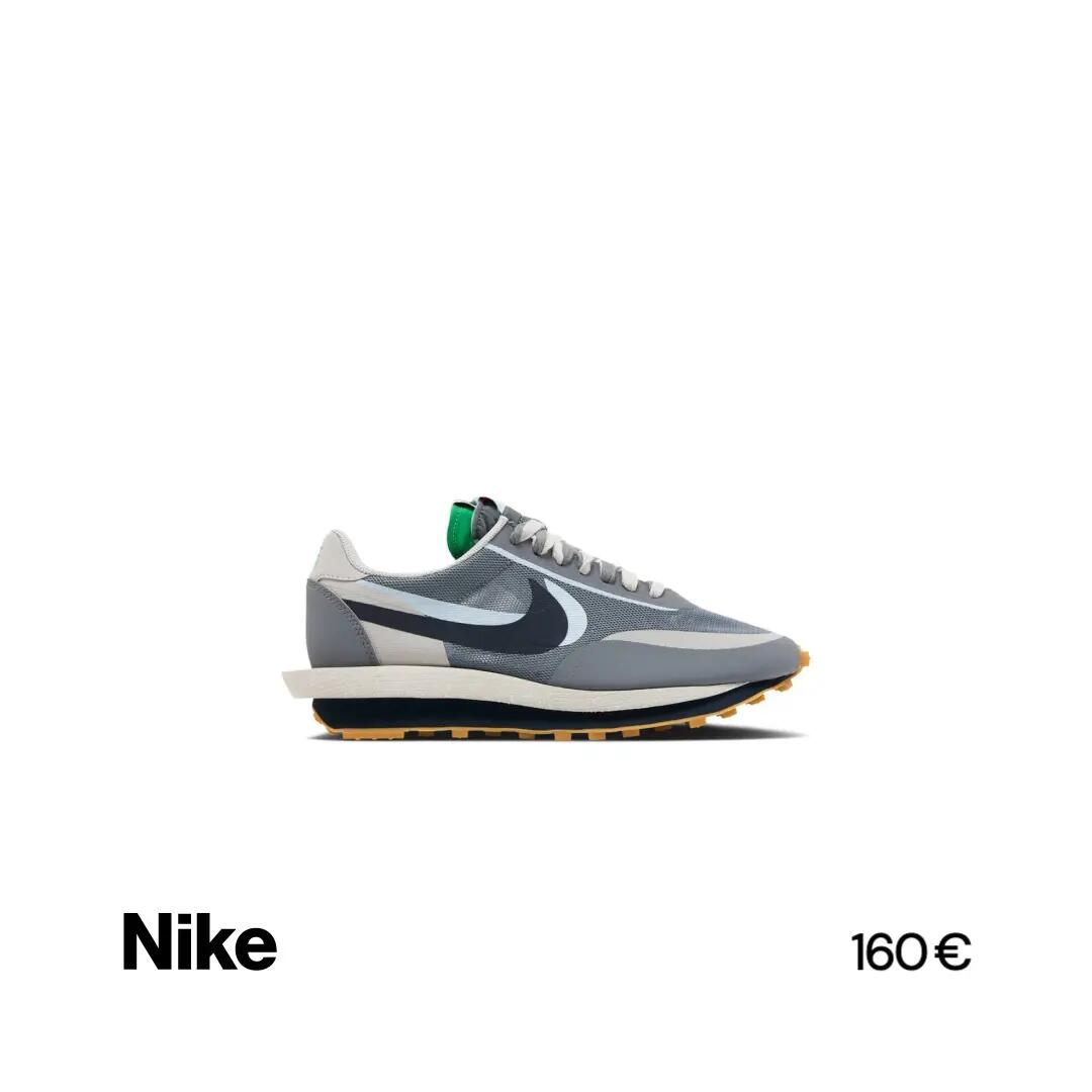 Schoenen - casual - ld waffle sacai clot - cool grey 4/7