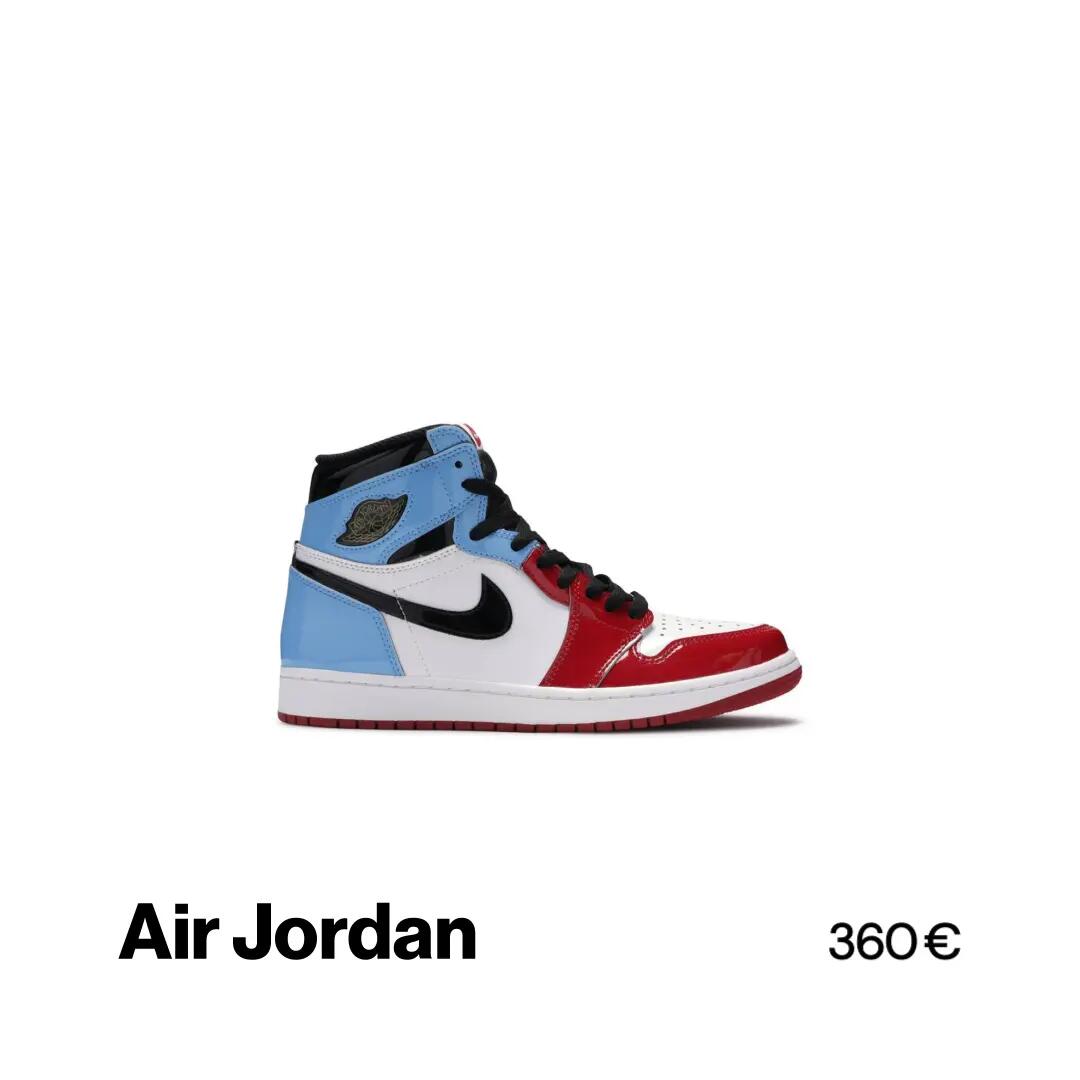 Jordan 1 Retro High Fearless UNC Chicago 7/7