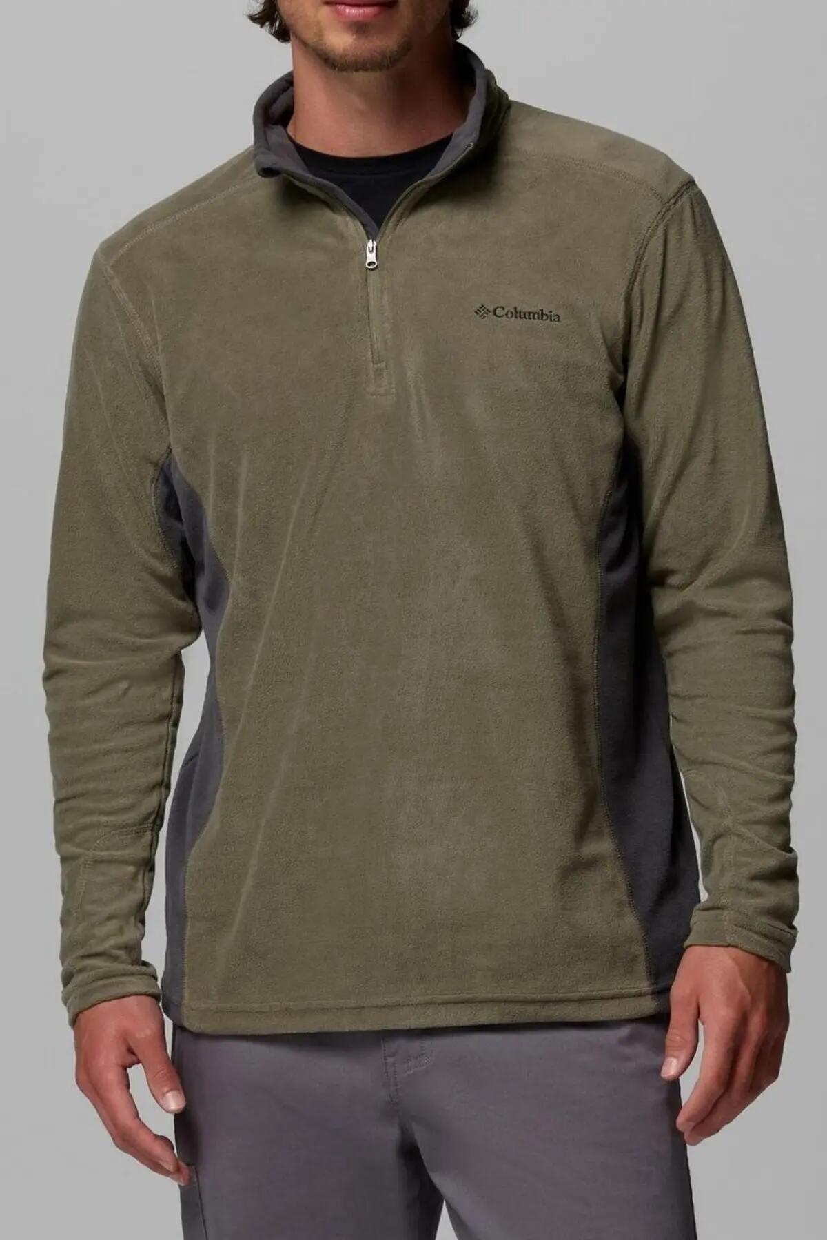 Bluza polarowa COLUMBIA KLAMATH RANGE II HALF ZIP Zielony 5/5