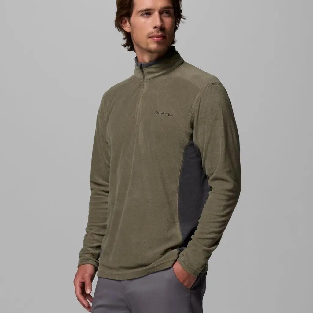 Bluza polarowa COLUMBIA KLAMATH RANGE II HALF ZIP Zielony 3/5