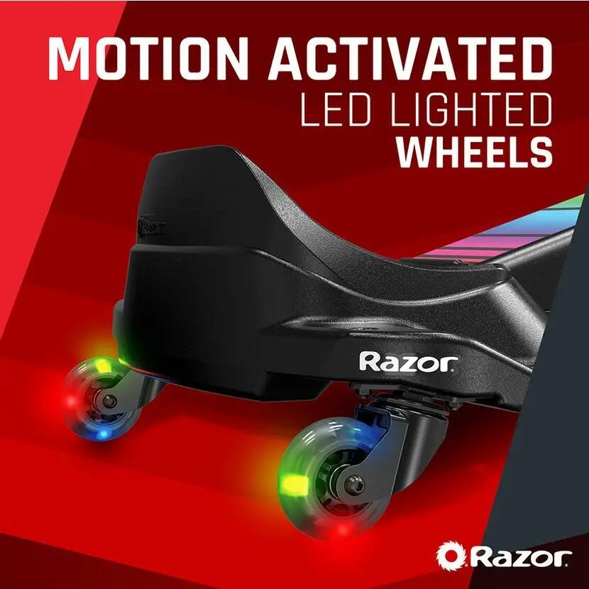 Razor Crazy Cart Shift Lightshow Lithium Kids Electric Ride-On 6/10